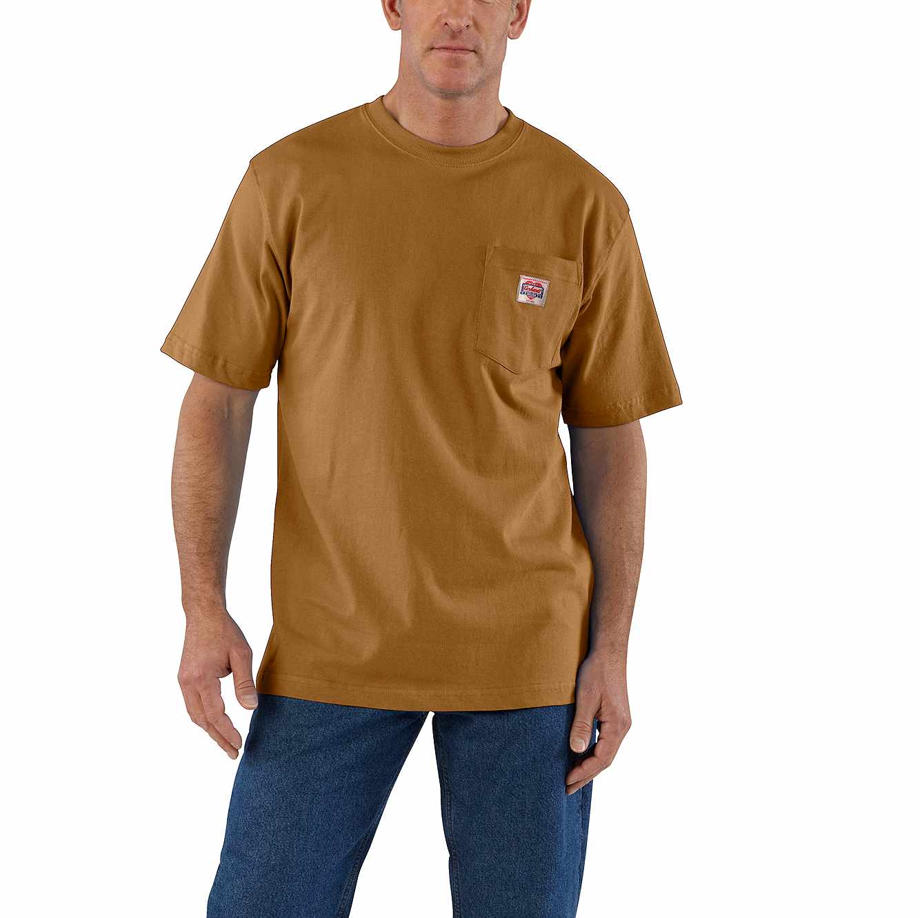 Carhartt Mens Workwear Pocket Short Sleeve T-Shirt