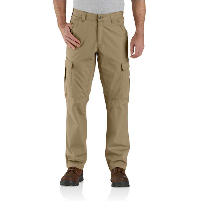 Carhartt  Dark Khaki Carhartt Force® Relaxed Fit Ripstop Cargo Work Pant