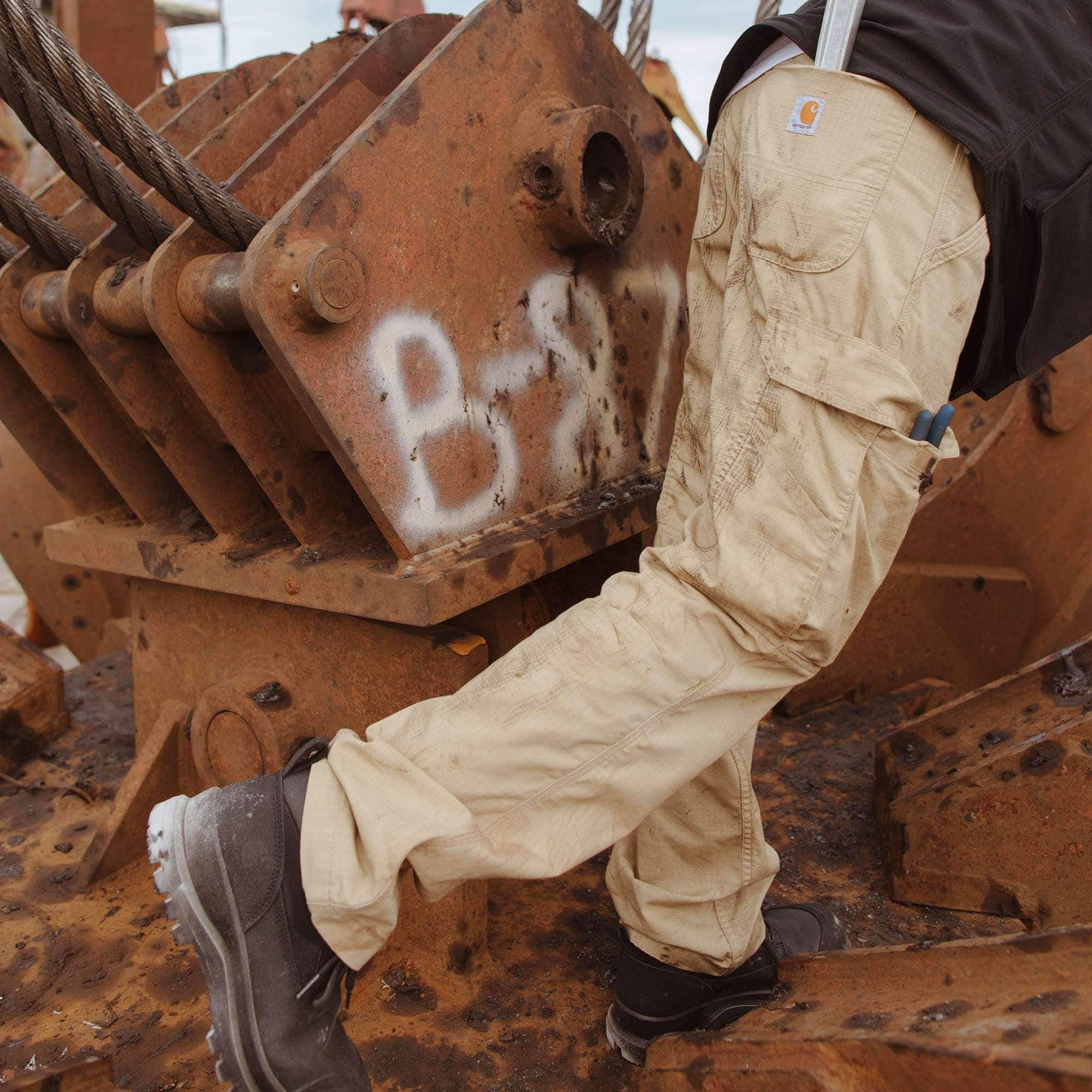 Additional thumbnail 5 of Carhartt Force® Relaxed Fit Ripstop Cargo Work Pant