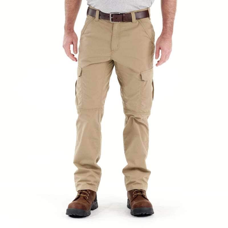 Loose Fit Firm Duck Double-Front Utility Work Pant
