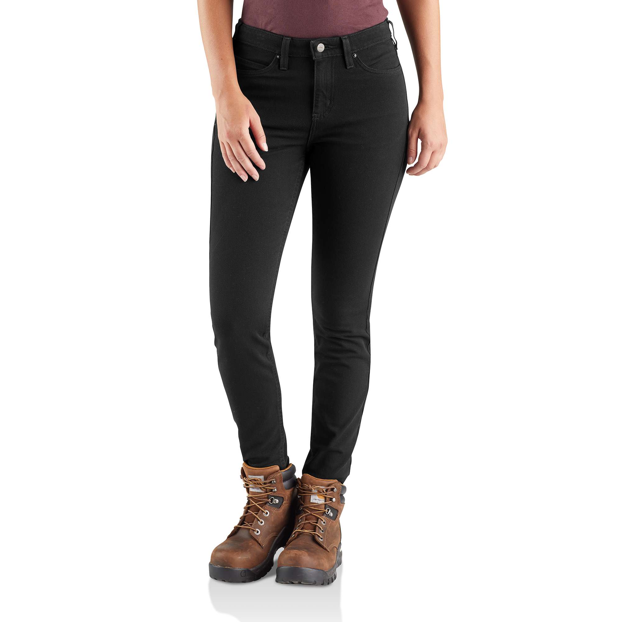 womens black carhartt pants