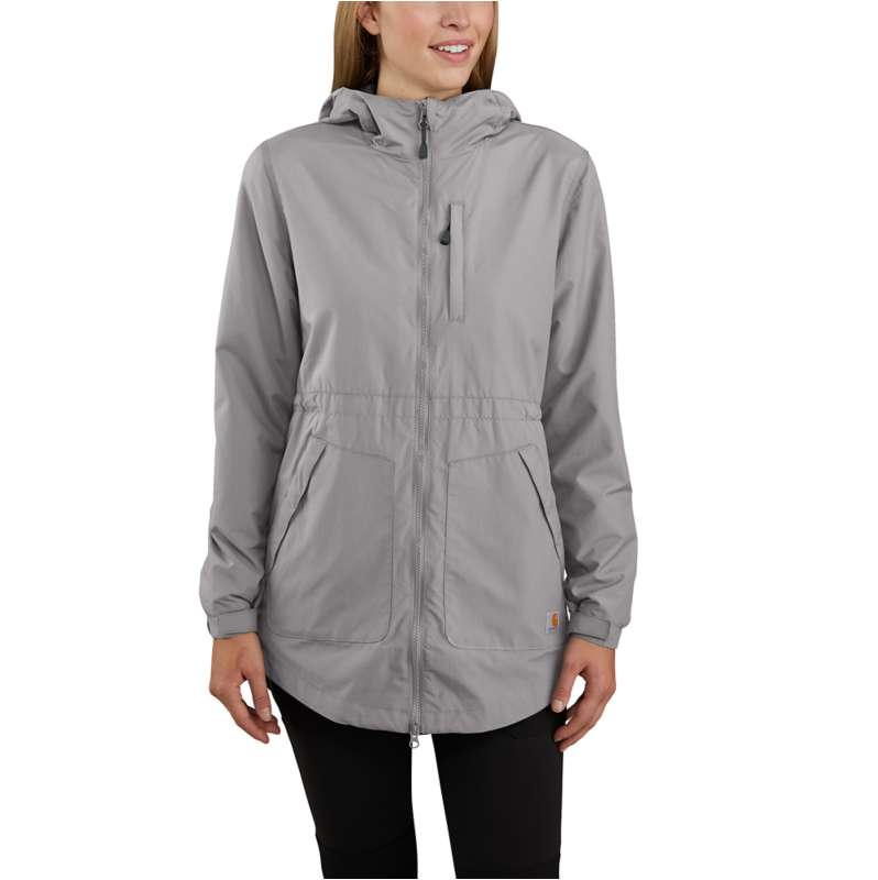 Carhartt  Asphalt Women's Rain Jacket - Relaxed Fit - Lightweight - 1 Warm Rating