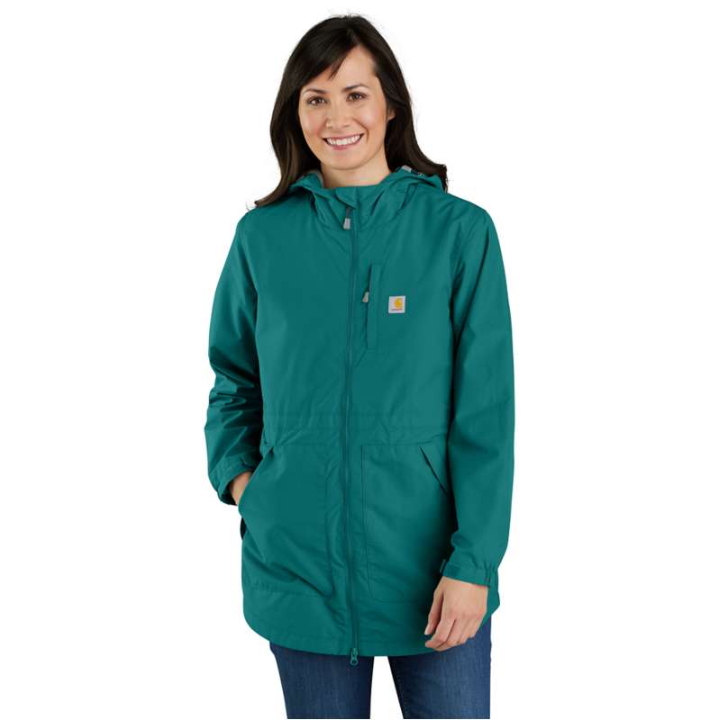 Carhartt  Shaded Spruce Women's Rockford Coat - Relaxed Fit - Lightweight - 1 Warm Rating