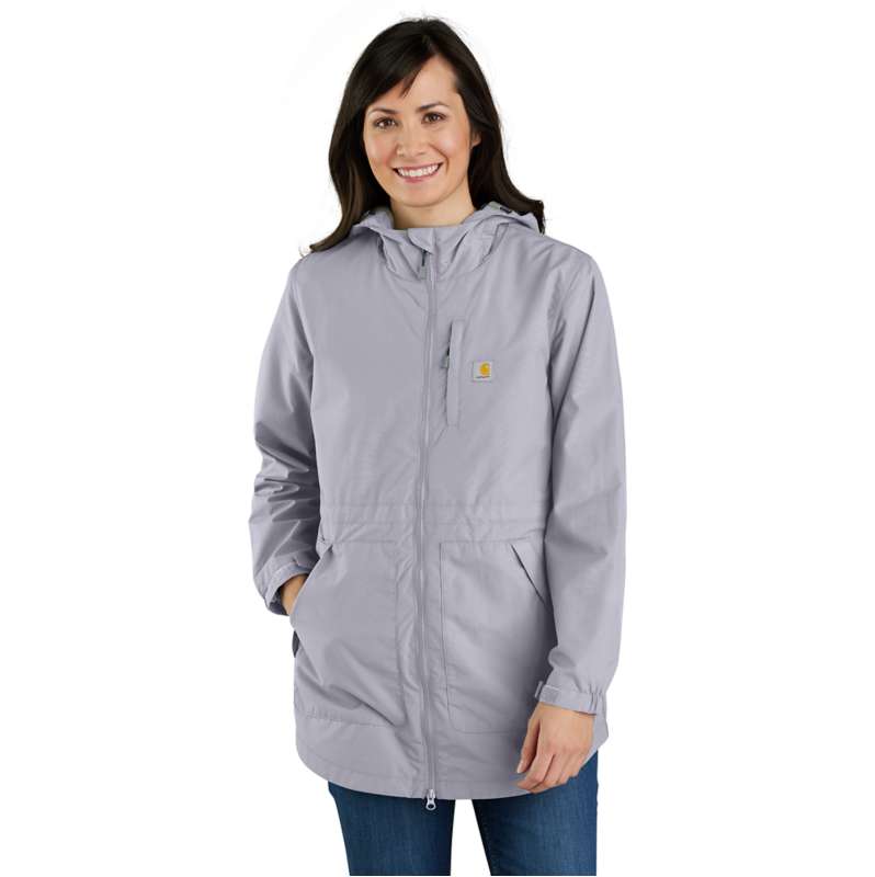 Carhartt  Lilac Haze Women's Rain Jacket - Relaxed Fit - Lightweight - 1 Warm Rating