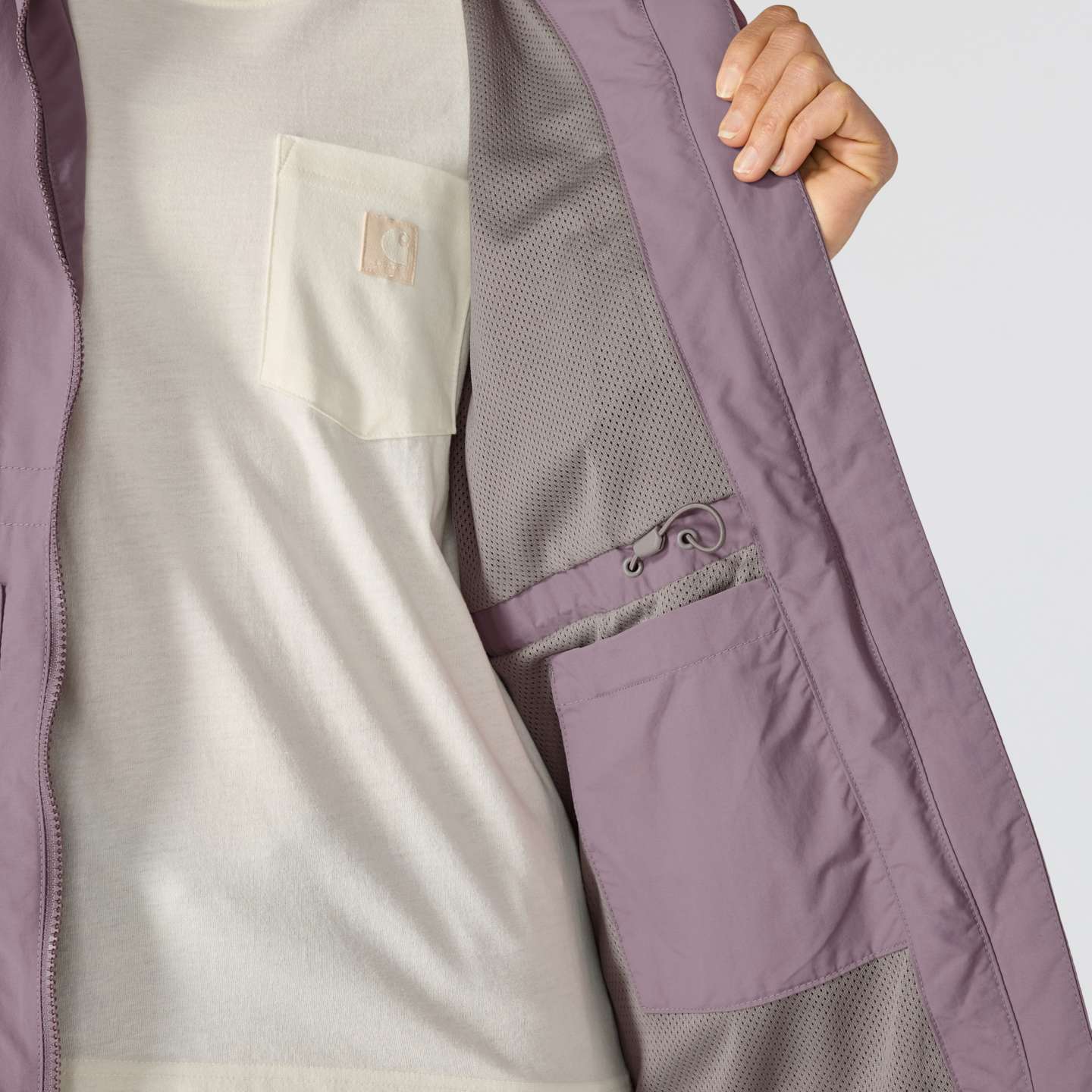 Женское пальто Carhartt Rockford, цвет: Пепельный ягодный — фото 4