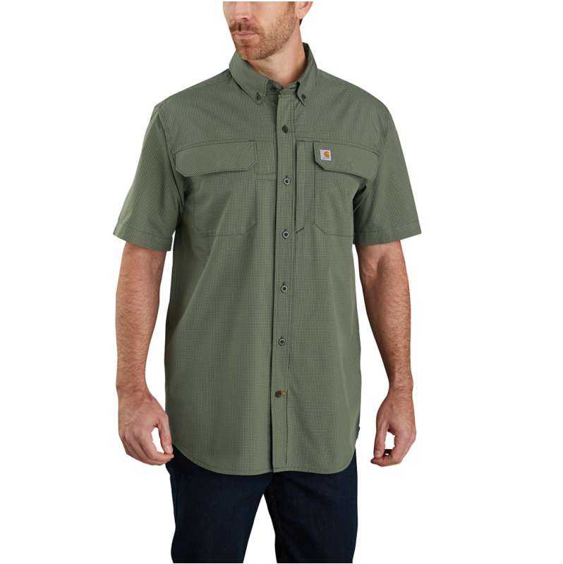 Carhartt  Peat Force Relaxed Fit Lightweight Short Sleeve Shirt