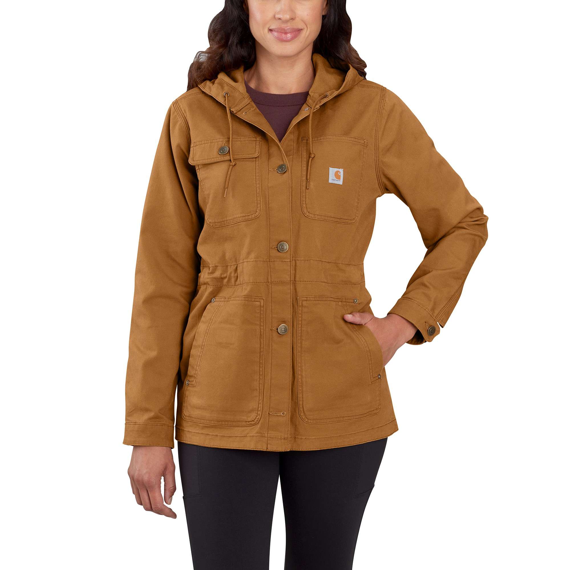 womens hooded coat