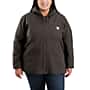 Additional thumbnail 4 of Women's Loose Fit Washed Duck Sherpa Lined Jacket - 3 Warmest Rating