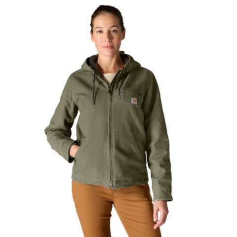 Женские куртки Carhartt Women's Iconic Washed Duck Sierra Jacket