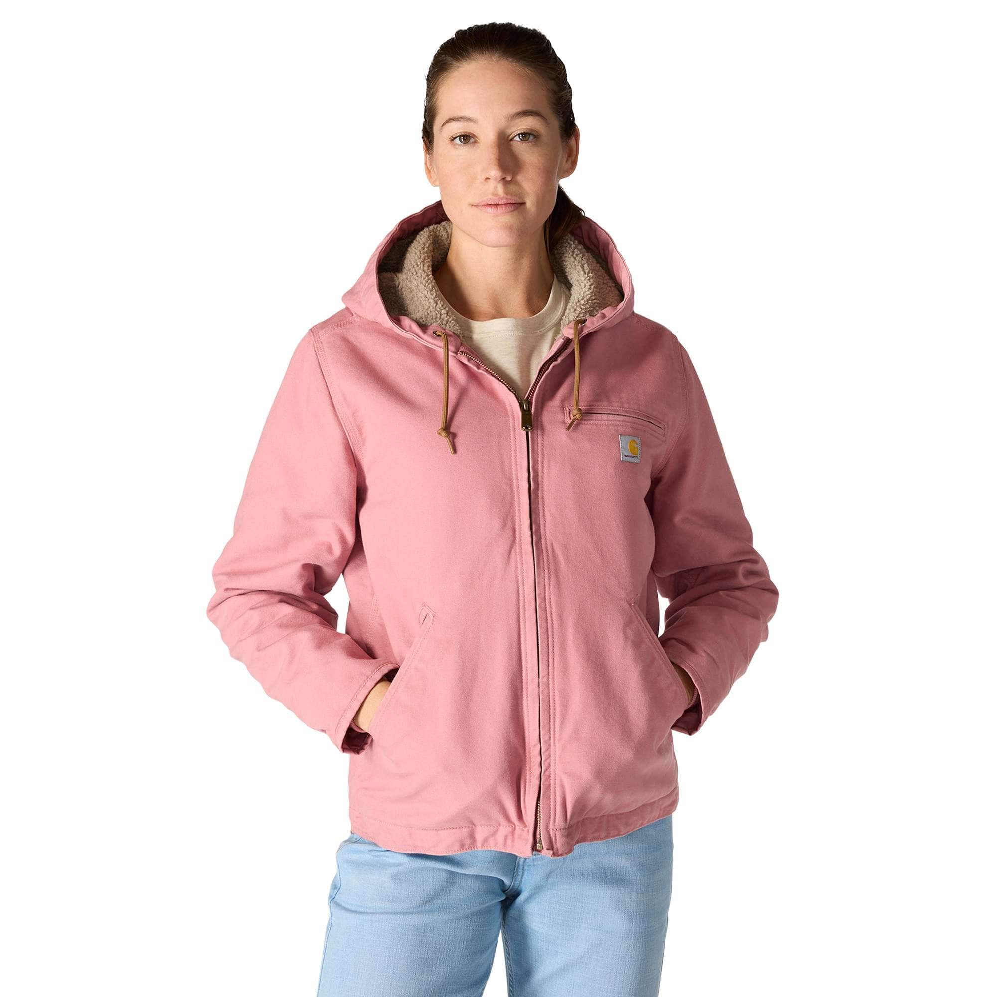 Additional thumbnail 1 of Women's Sherpa Lined Jacket - Loose Fit - Washed Duck - 3 Warmest Rating