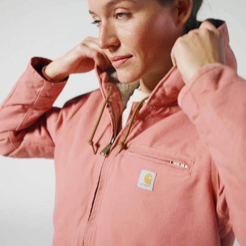 Loose Fit Firm Duck Double-Front Utility Work Pant