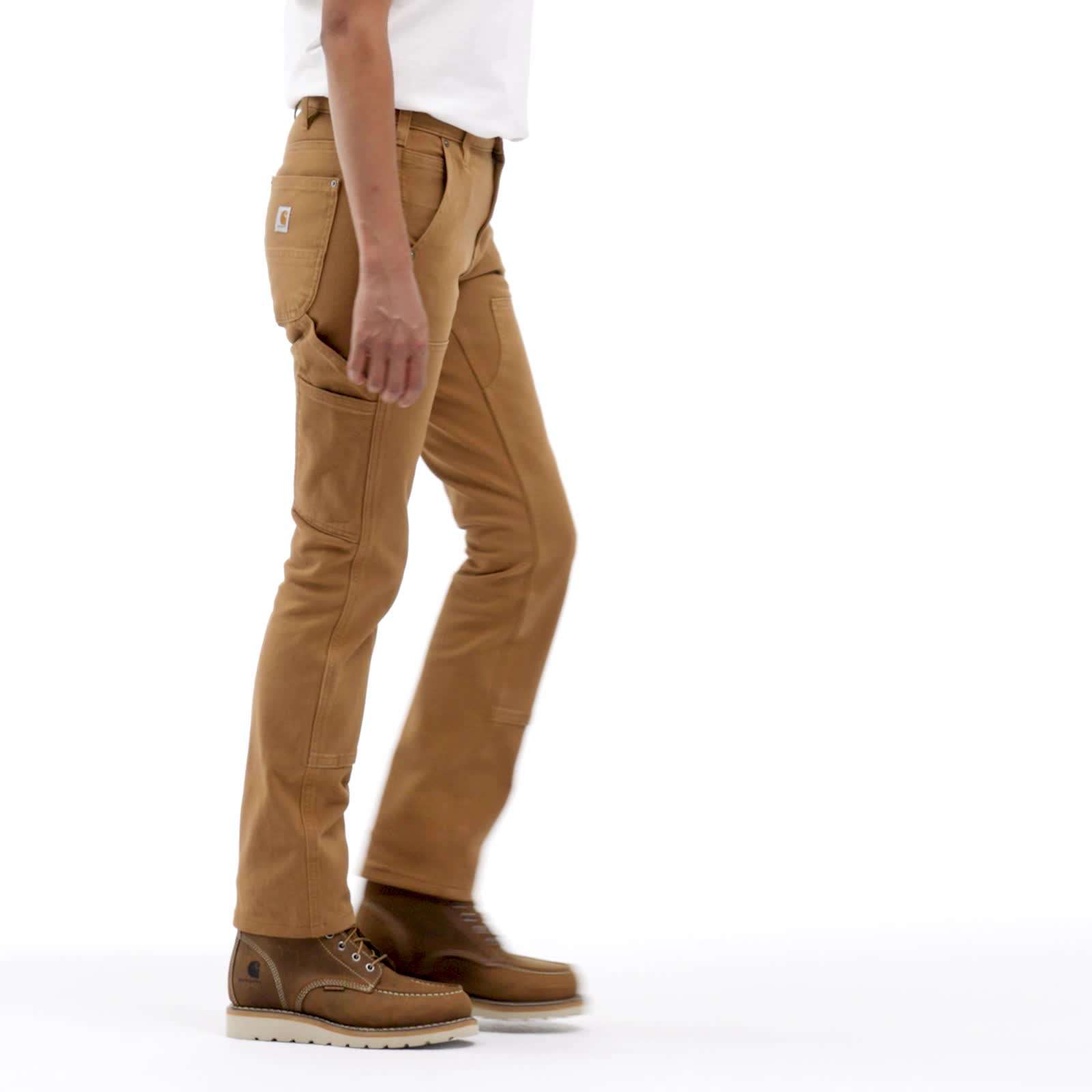 Additional thumbnail 2 of Rugged Flex™ werkbroek van keperstof met relaxte pasvorm en dubbele voorkant