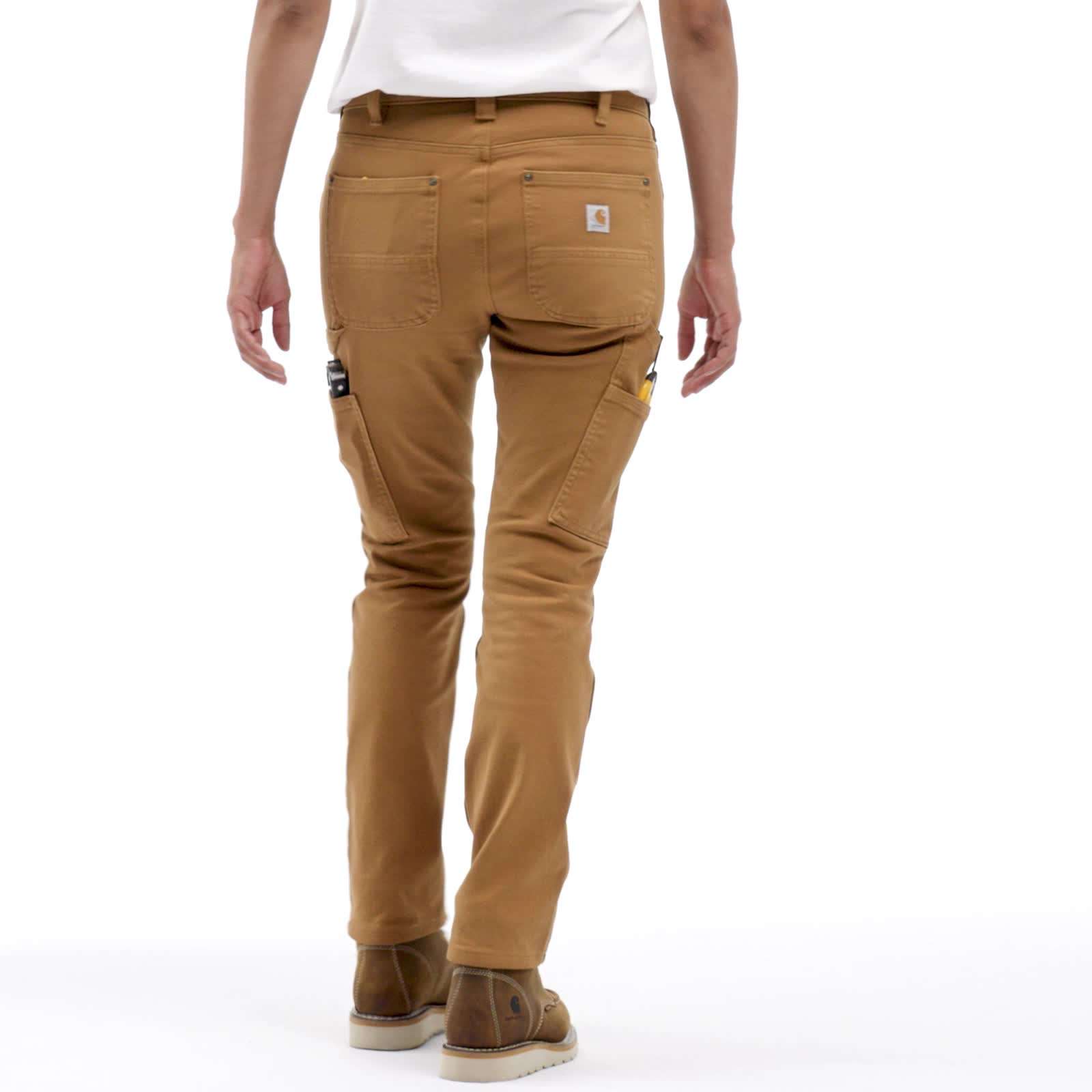 Additional thumbnail 3 of Rugged Flex™ werkbroek van keperstof met relaxte pasvorm en dubbele voorkant