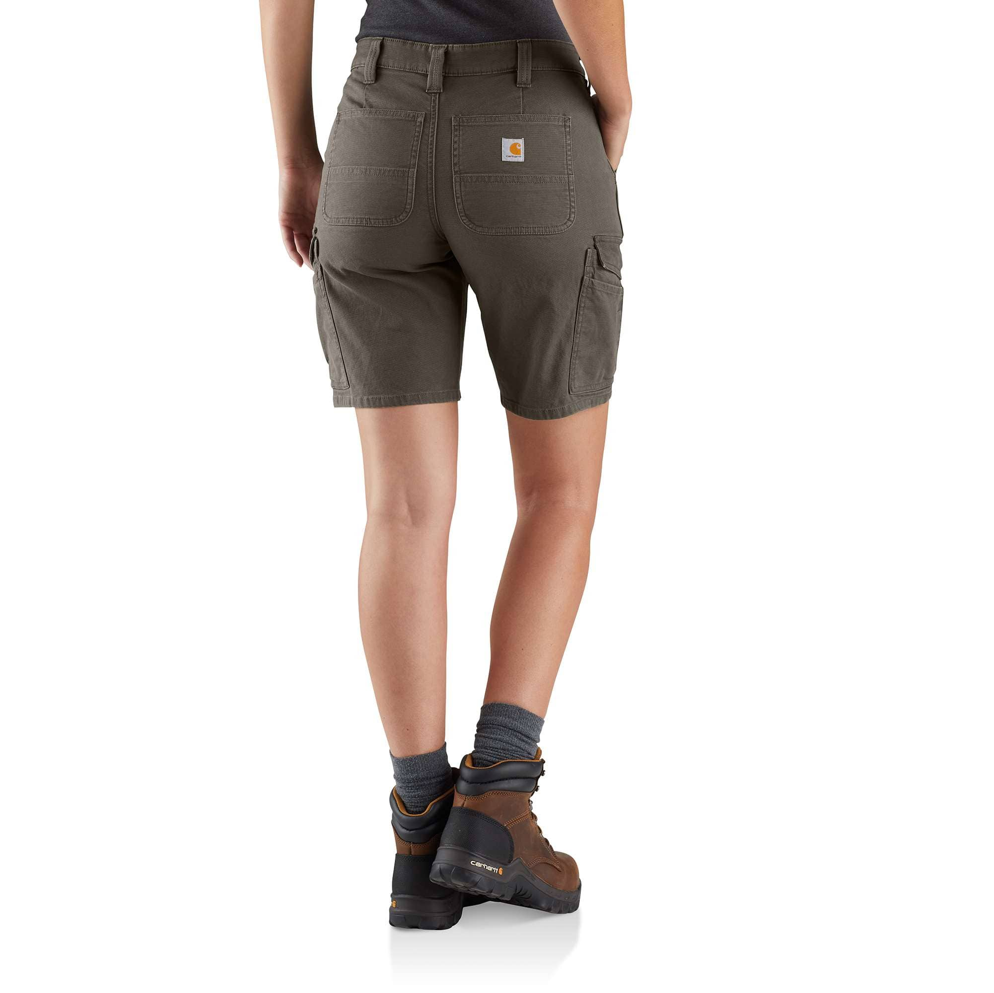 carhartt denim work shorts