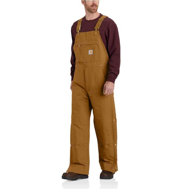 Loose Fit Firm Duck Insulated Bib Overall - 2 Warmer Rating | Firm Duck ...