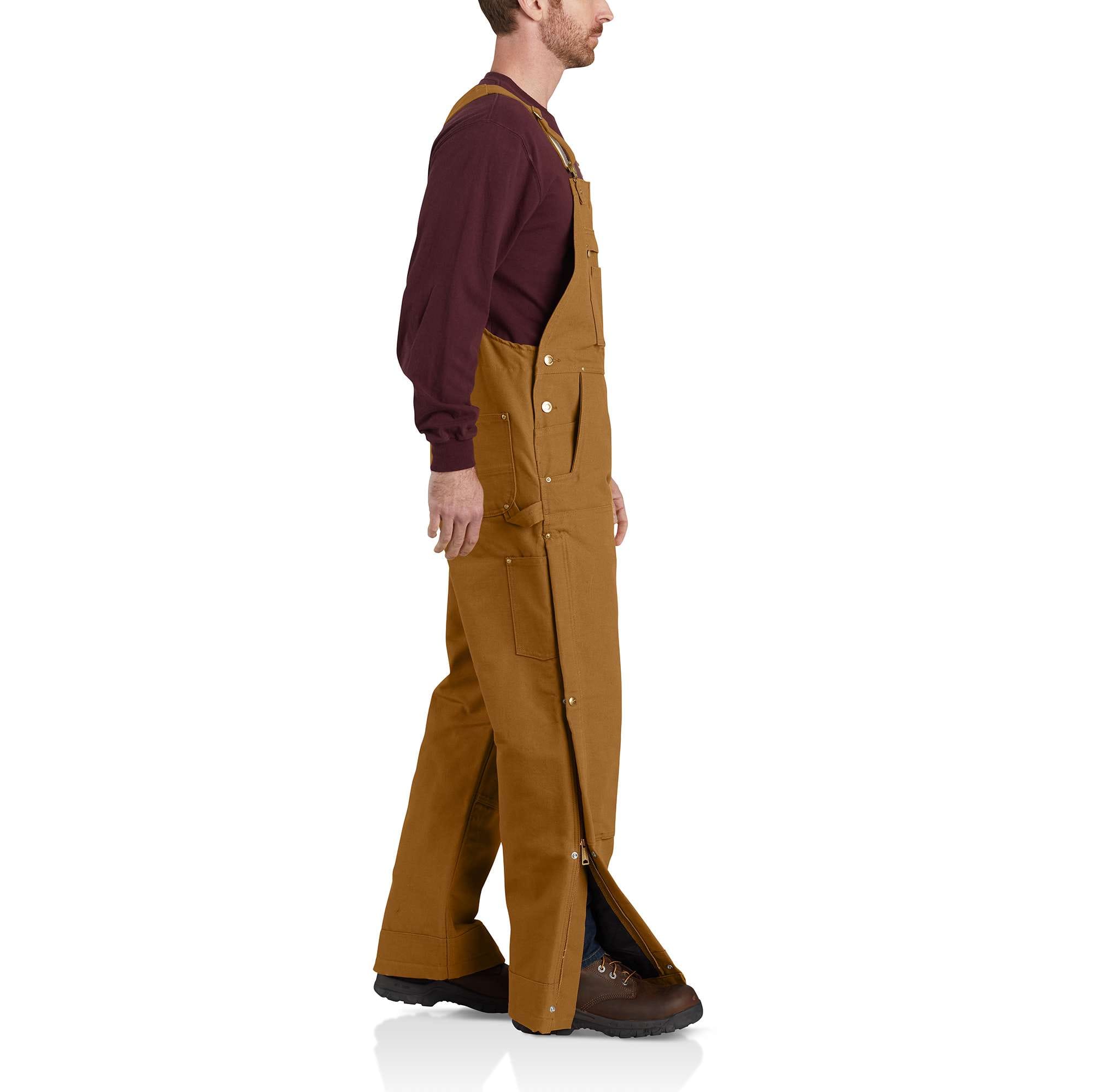 Additional thumbnail 3 of Loose Fit Firm Duck Insulated Bib Overall - 2 Warmer Rating