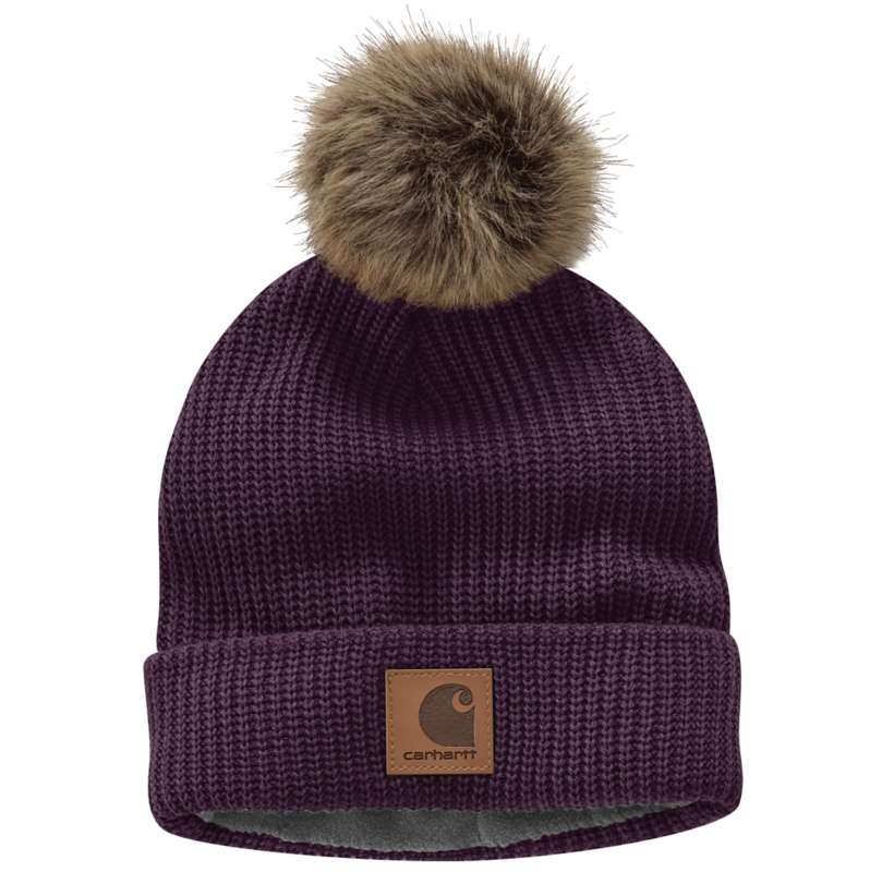 Women's Knit FleeceLined Hat Fleece & Fleece Lined Gear Carhartt