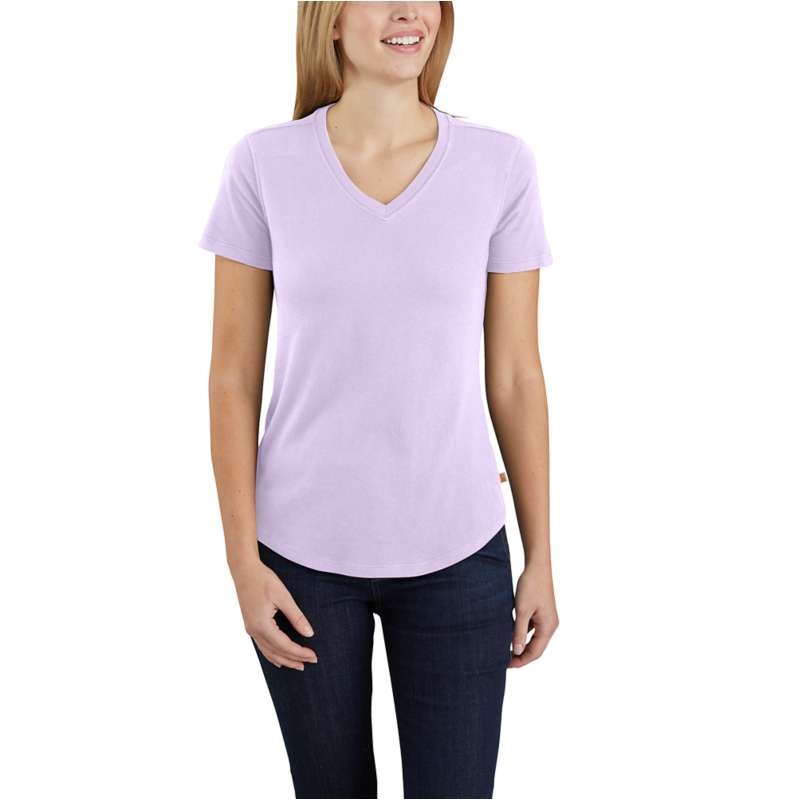 Carhartt Women’s Relaxed Fit Lightweight Short-Sleeve V-Neck T-Shirt