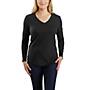 Additional thumbnail 1 of Women's Carhartt Relaxed Fit Midweight Long Sleeve V neck T-Shirt