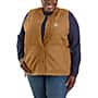 Additional thumbnail 2 of Women's Rugged Flex® Relaxed Fit Canvas Insulated Rib Collar Vest