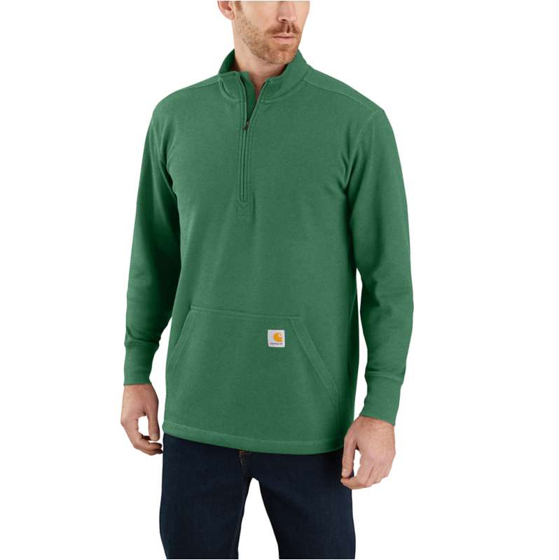 Carhartt  North Woods Heather Relaxed Fit Heavyweight Long-Sleeve 1/2 Zip Thermal Shirt