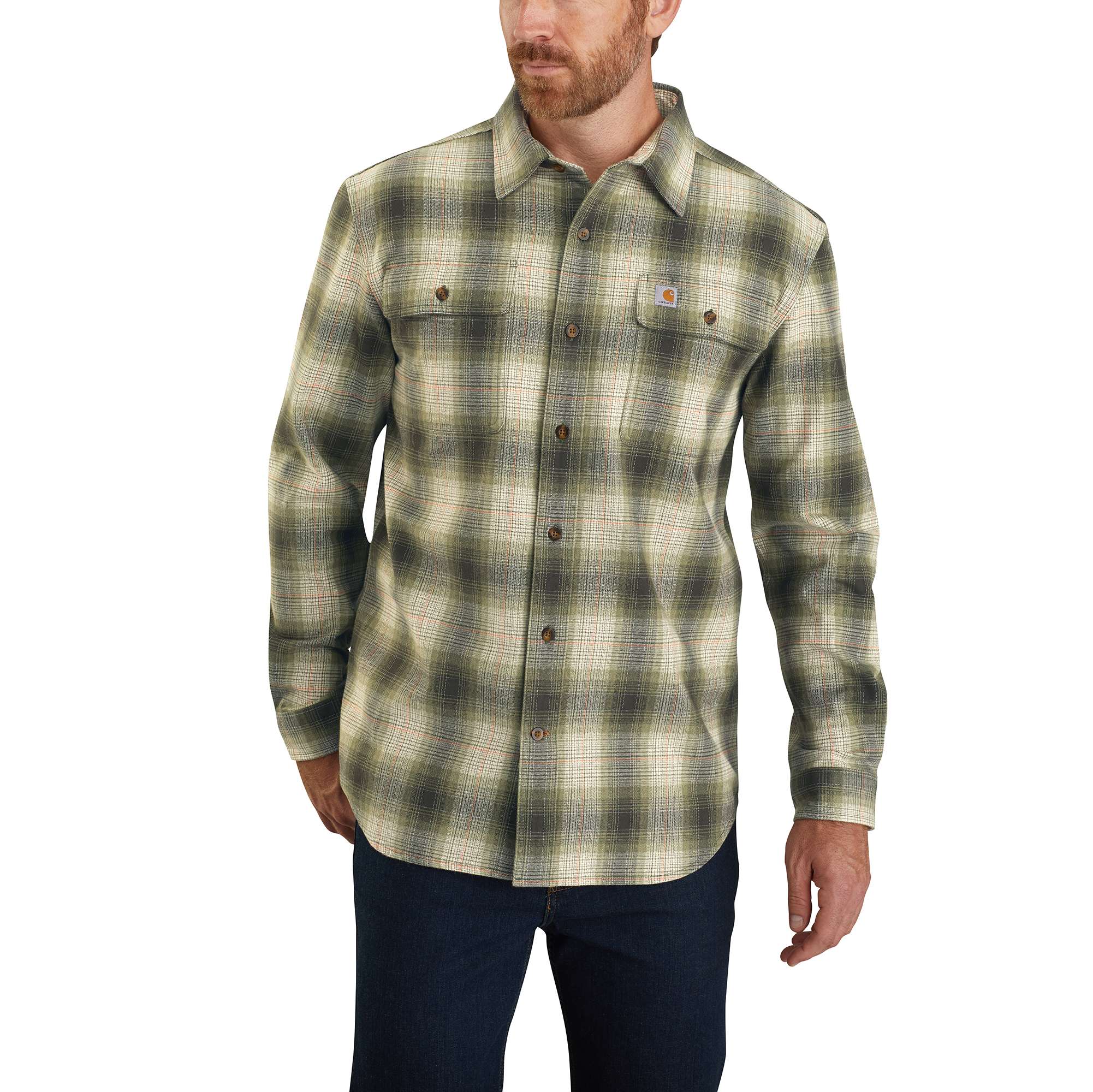 carhartt men's flannel shirts