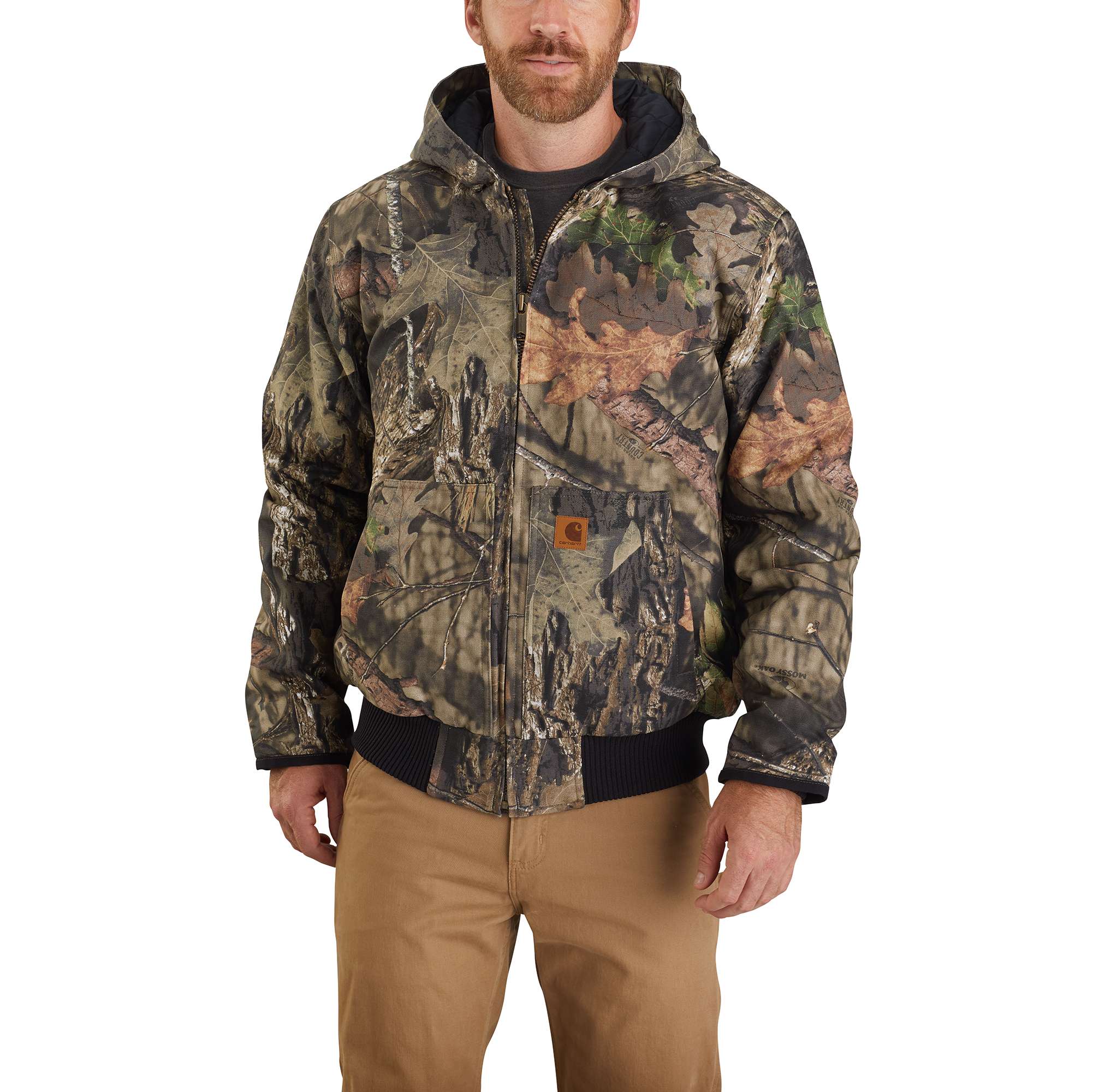 camo duck jacket