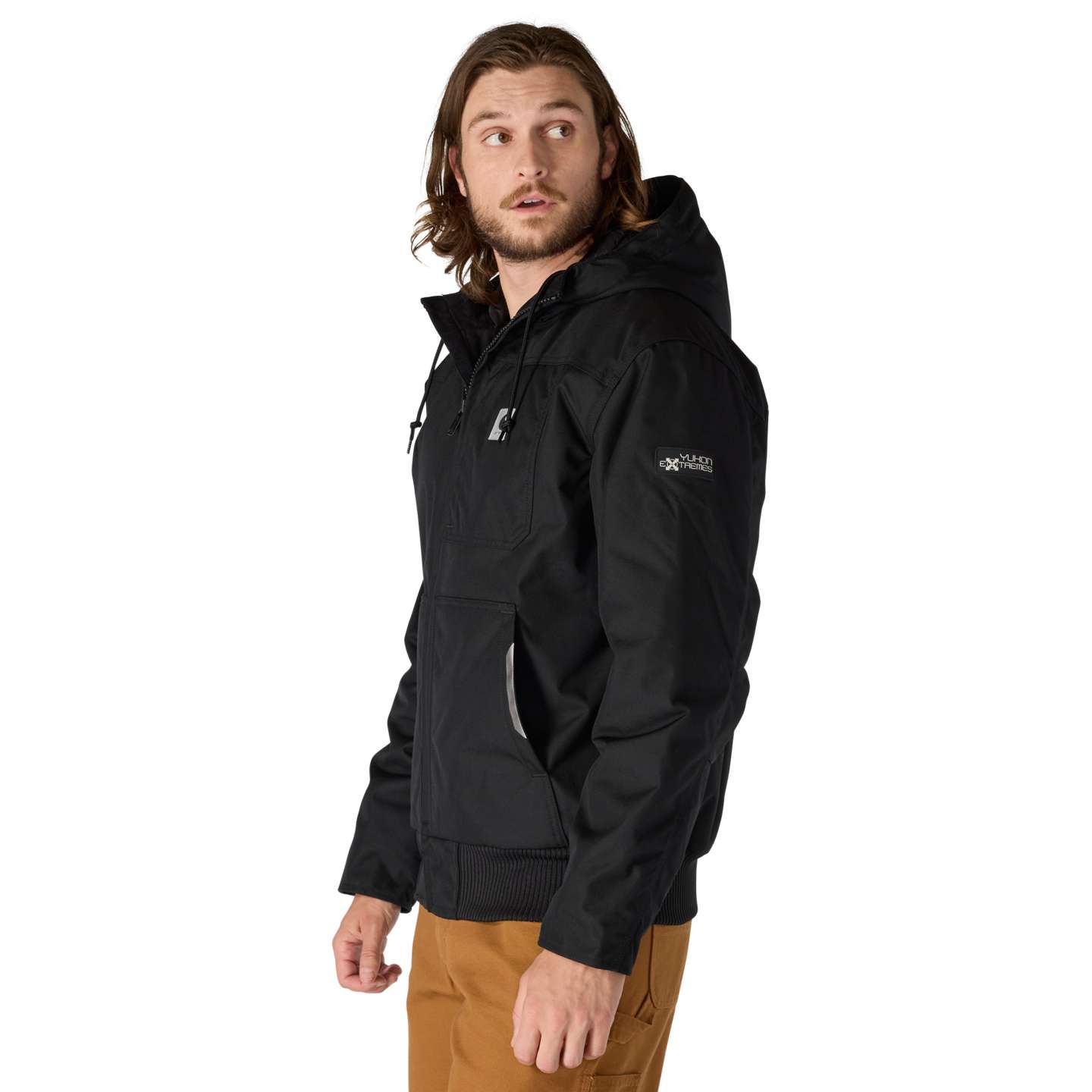 Мужская куртка Carhartt Yukon Extremes Active Jac, цвет: Чёрный — фото 4