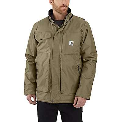 Carhartt Men's Burnt Olive Yukon Extremes™ Full Swing® Insulated Coat - 4 Extreme Warmth Rating