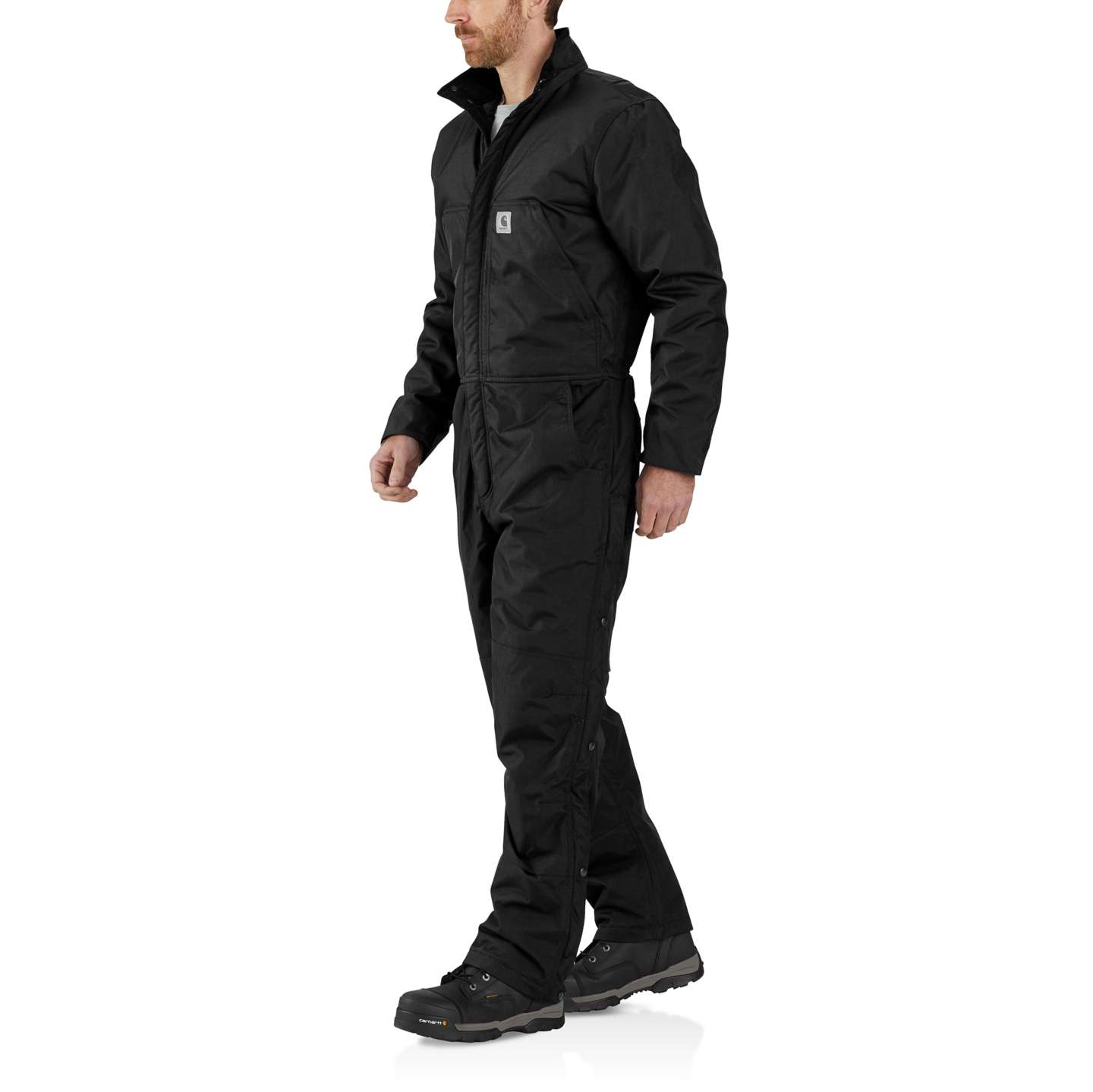 Мужской комбинезон Carhartt Yukon Extremes™ Insulated Coverall - 4 Extreme Warmth Rating, цвет: Чёрный — фото 5