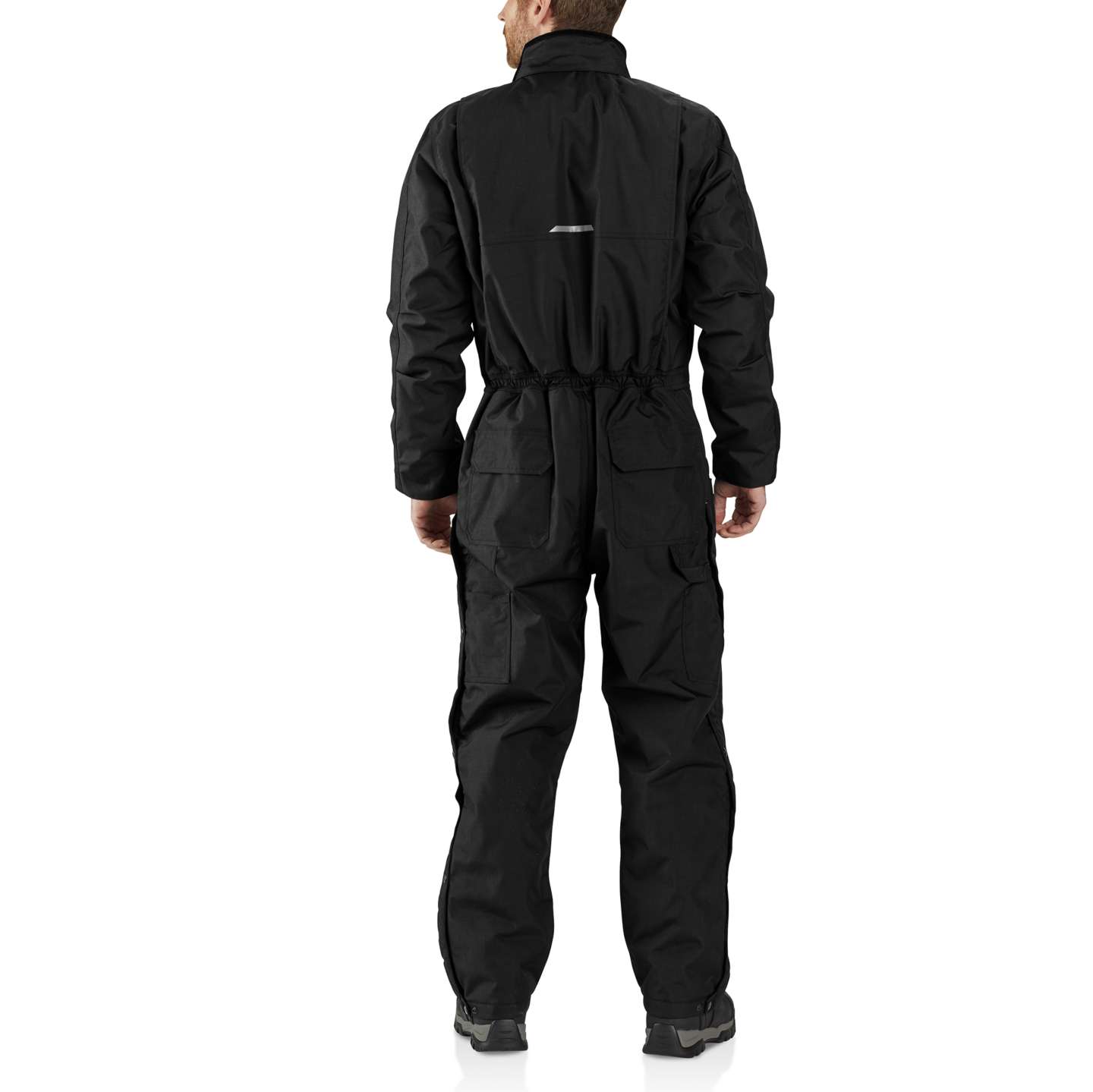 Мужской комбинезон Carhartt Yukon Extremes™ Insulated Coverall - 4 Extreme Warmth Rating, цвет: Чёрный — фото 4
