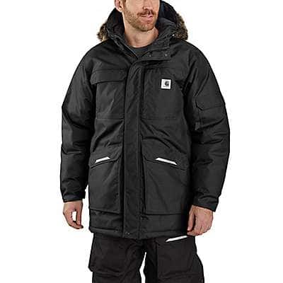 Carhartt Men's Black Carhartt® Yukon Extremes® Insulated Parka - 4 Extreme Warmth Rating