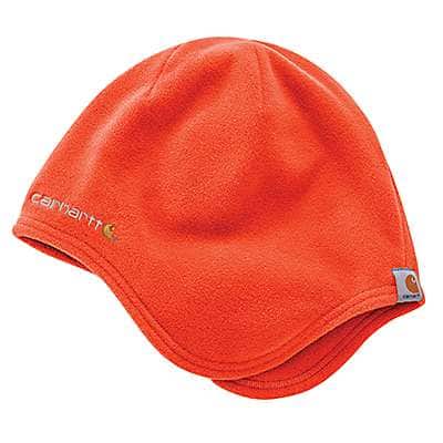 Carhartt Men's Brite Orange Fleece Earflap Hat