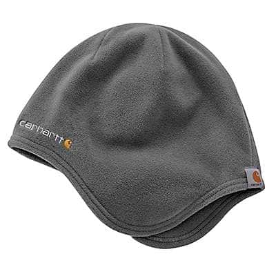 Carhartt Men's Charcoal Fleece Earflap Hat