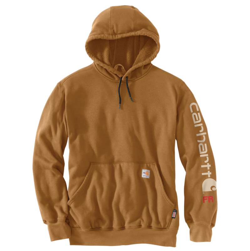 Carhartt Force Relaxed Fit Lightweight Logo Graphic Hoodie