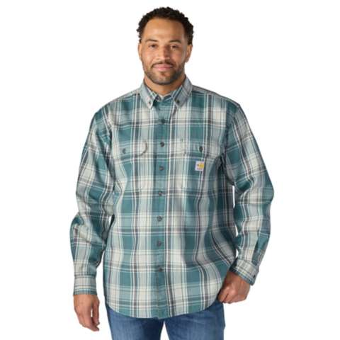 Мужские рубашки Carhartt FR LS Plaid Shirt