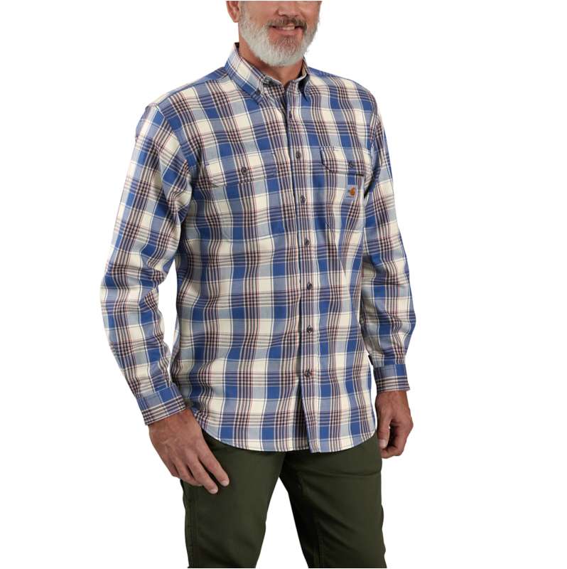 Carhartt  Lakeshore/Chili Pepper FR LS Plaid Shirt