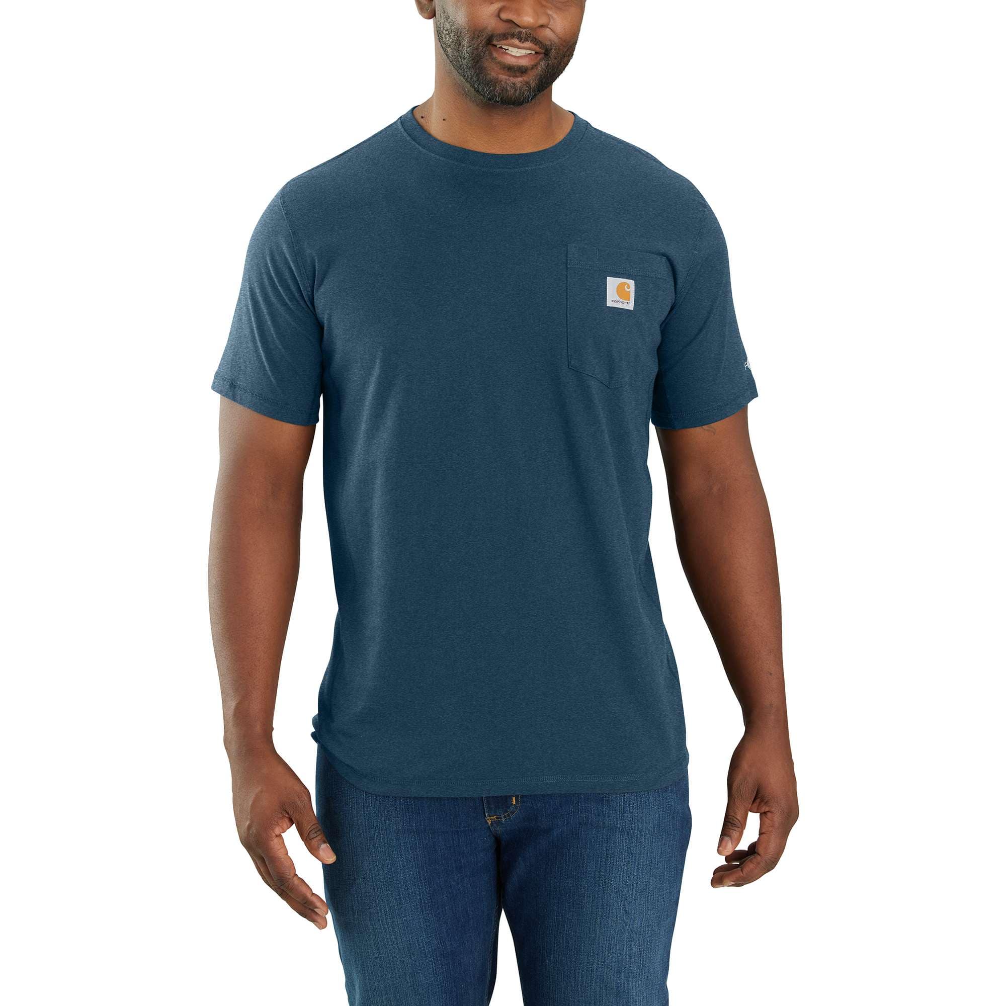 Carhartt Force® Relaxed Fit Midweight Short-Sleeve Pocket T-Shirt | REG ...