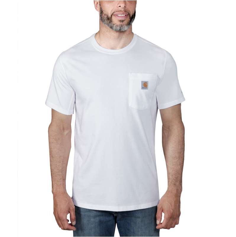 Carhartt Force® Relaxed Fit Midweight Short-Sleeve Pocket T-Shirt | REG ...