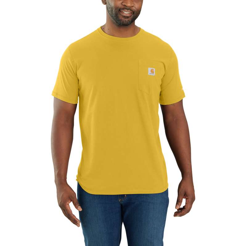 Carhartt Force® Relaxed Fit Midweight Short-Sleeve Pocket T-Shirt | REG ...