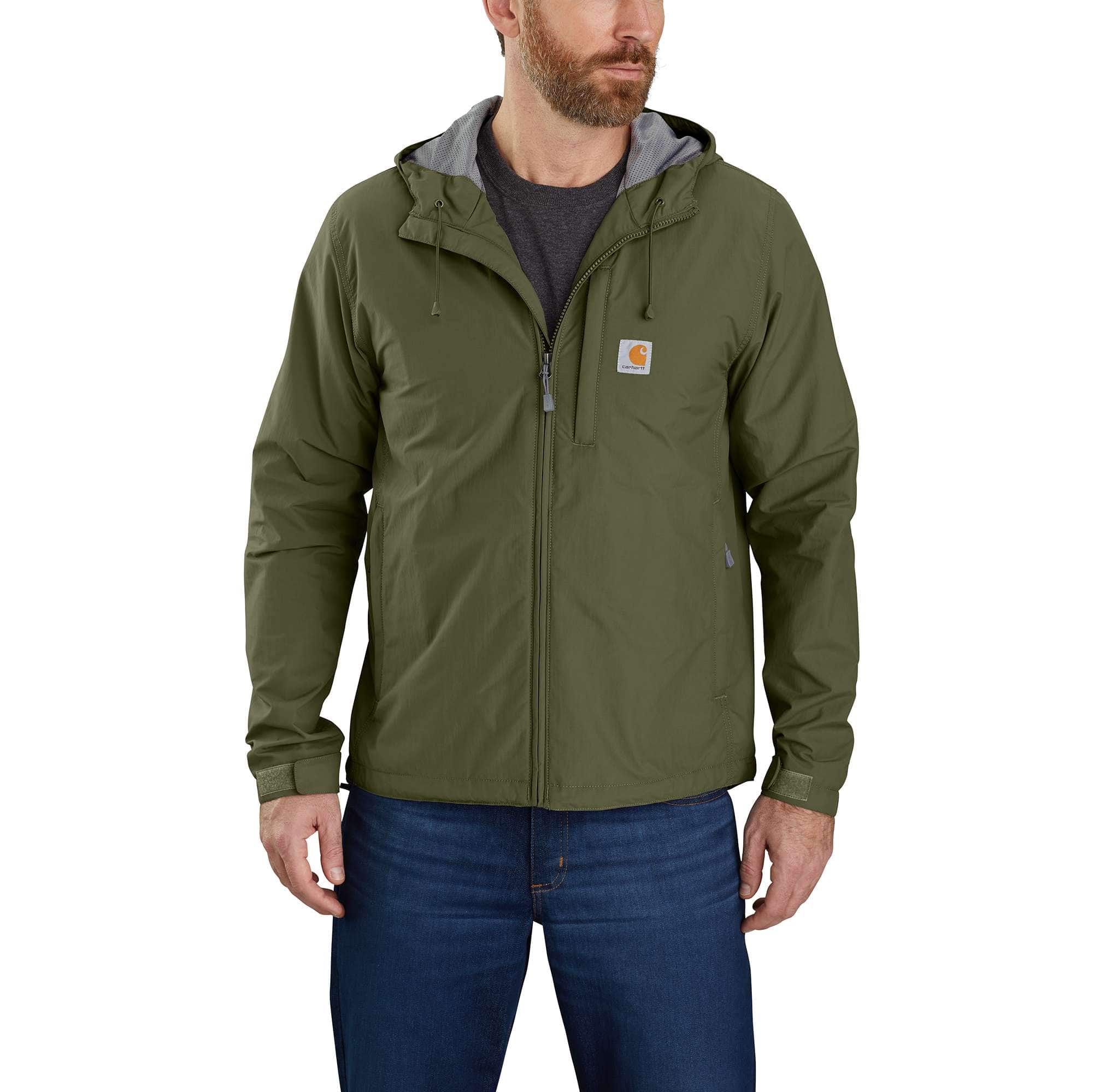 Carhartt Men's Basil Rain Defender® Relaxed Fit Lightweight Jacket - 1 Warm Rating