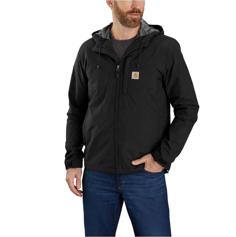 Carhartt  Black Rain Defender® Relaxed Fit Lightweight Jacket - 1 Warm Rating