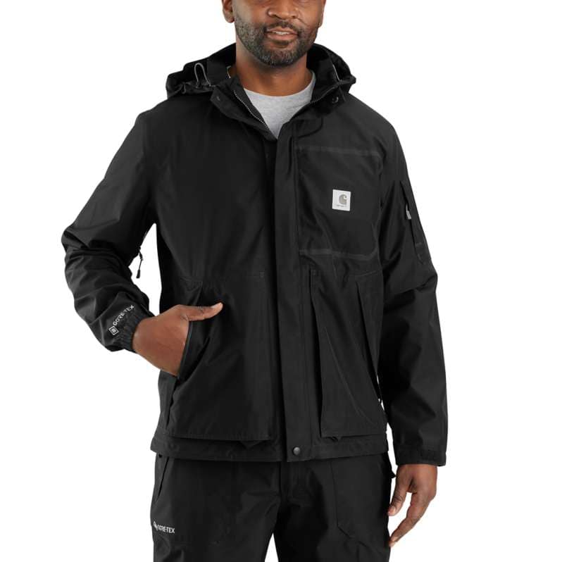 Carhartt  Black Storm Defender® Relaxed Fit Lightweight GORE-TEX Jacket
