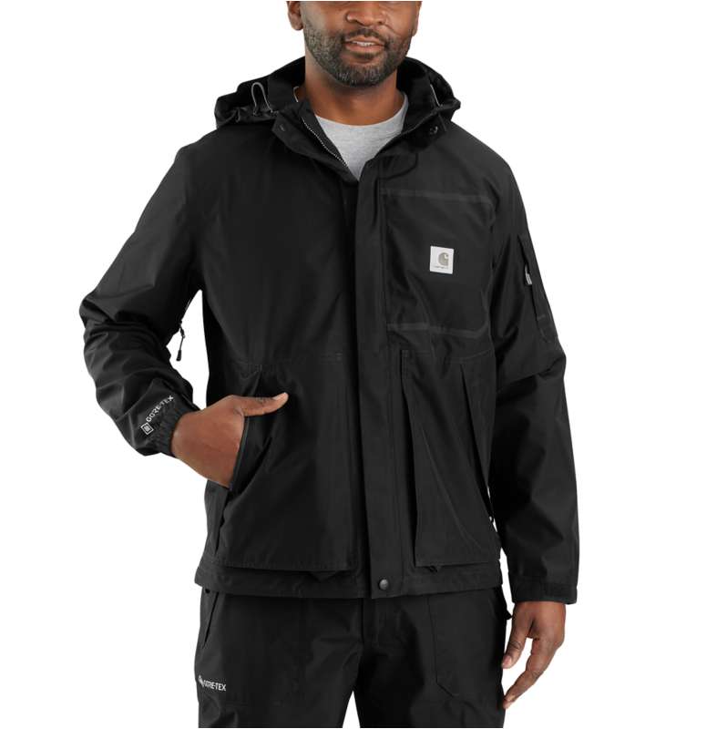 Carhartt  Black Storm Defender® Relaxed Fit Lightweight GORE-TEX Jacket