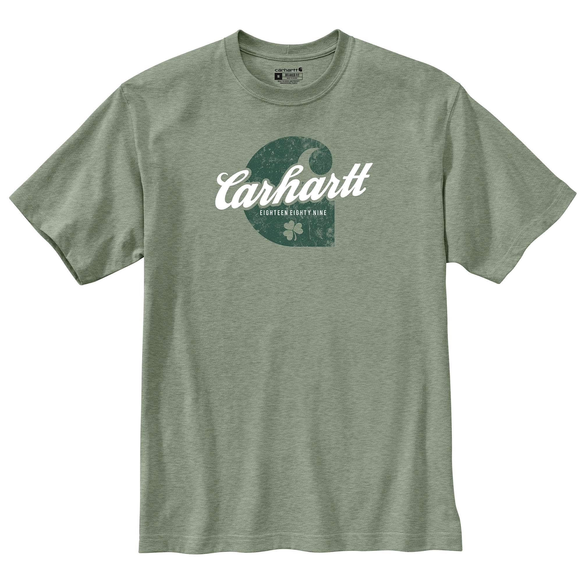 green carhartt t shirt