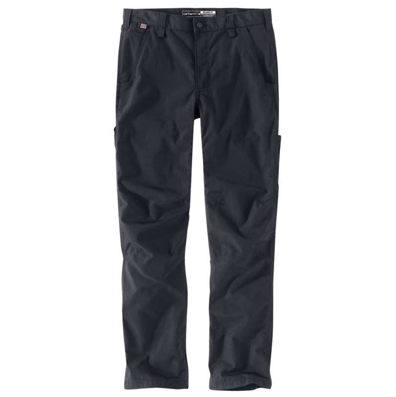 Carhartt  Deep Navy Flame-Resistant Carhartt Force® Relaxed Fit Ripstop Utility Work Pant