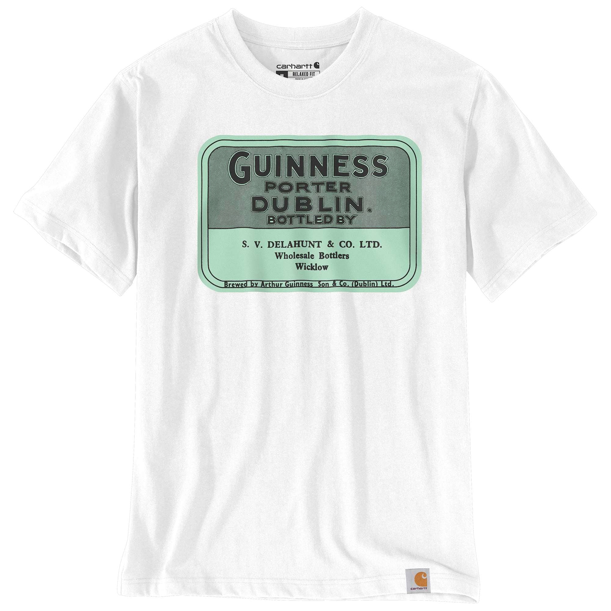 Carhartt Relaxed Fit Heavyweight Short-Sleeve Guinness Dublin Graphic T-Shirt