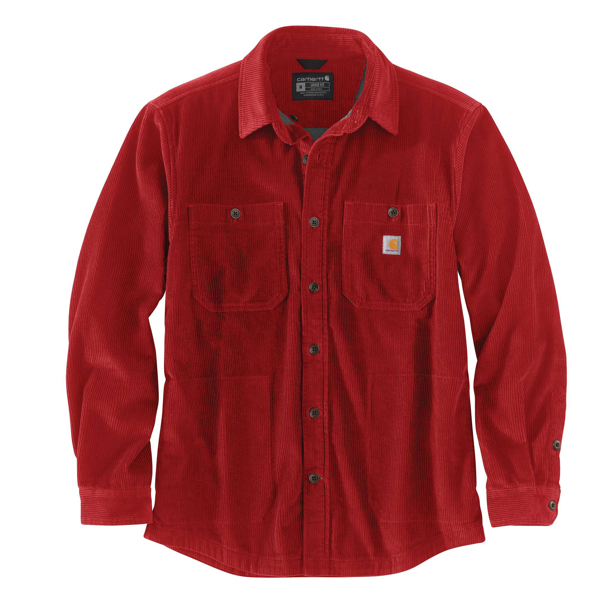 Loose Fit Heavyweight Corduroy Long-Sleeve Shirt
