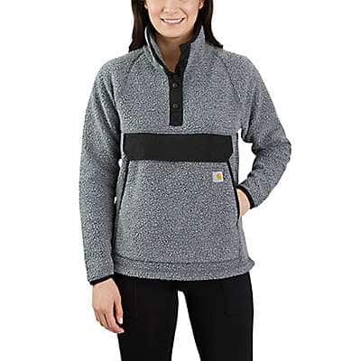 Carhartt Women's Granite Heather Women's Fleece Pullover - Relaxed Fit - 2 Warmer Rating