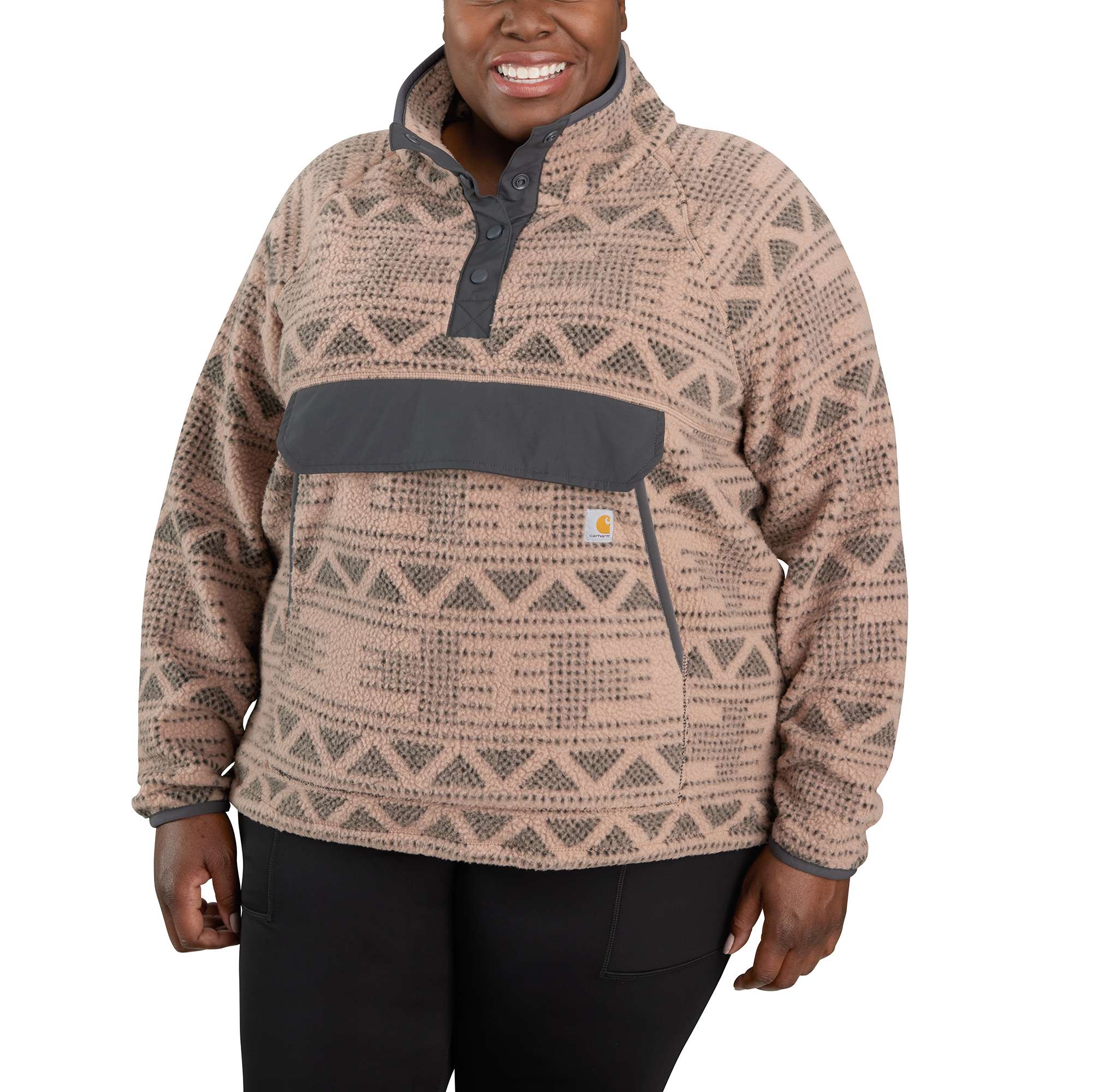 Additional thumbnail 2 of Women's Relaxed Fit Fleece Pullover - 2 Warmer Rating